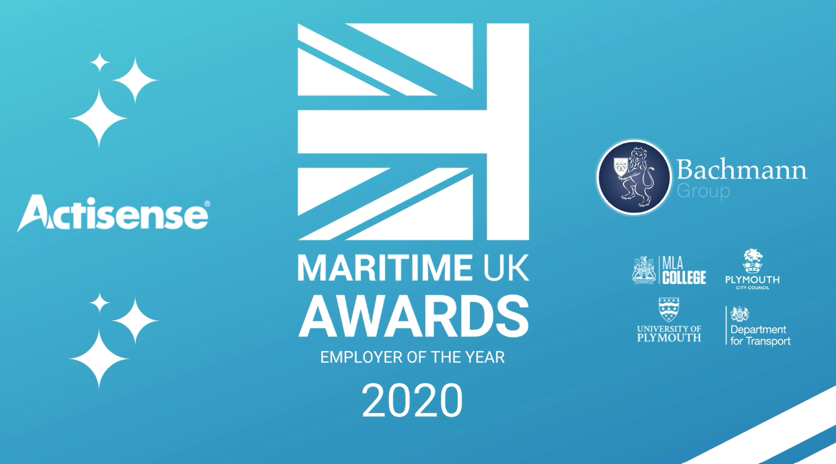 2020 Maritime UK Awards Best Employer winner badge
