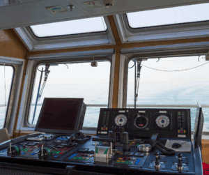Ship bridge controls and systems